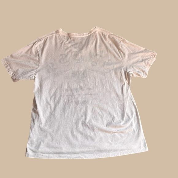 WHITE GUESS Y2K V-NECK SIZE XXL - Picture 3 of 5
